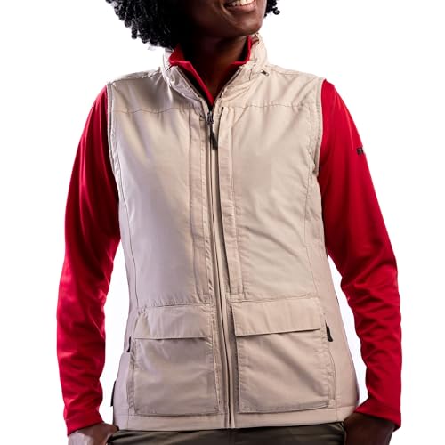SCOTTeVEST Q.U.E.S.T Vest for Women - 42 Hidden Pockets - Water Repellent for Travel & More (Black, X-Small)