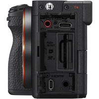 Sony Alpha 7C II Mirrorless Full-Frame Interchangeable Lens Camera (ILCE-7CM2/B) + 64GB SF-G Tough Card + Bag + Card Reader + Flex Tripod + Cleaning Kit