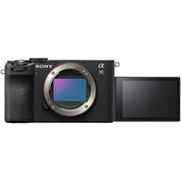 Sony Alpha 7C II Mirrorless Full-Frame Interchangeable Lens Camera (ILCE-7CM2/B) + 64GB SF-G Tough Card + Bag + Card Reader + Flex Tripod + Cleaning Kit