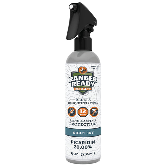 Ranger Ready Repellents Picaridin Insect Repellent & Tick Spray, Night Sky Scent Deet-Free Bug Spray (8 Oz., Pack of 1)