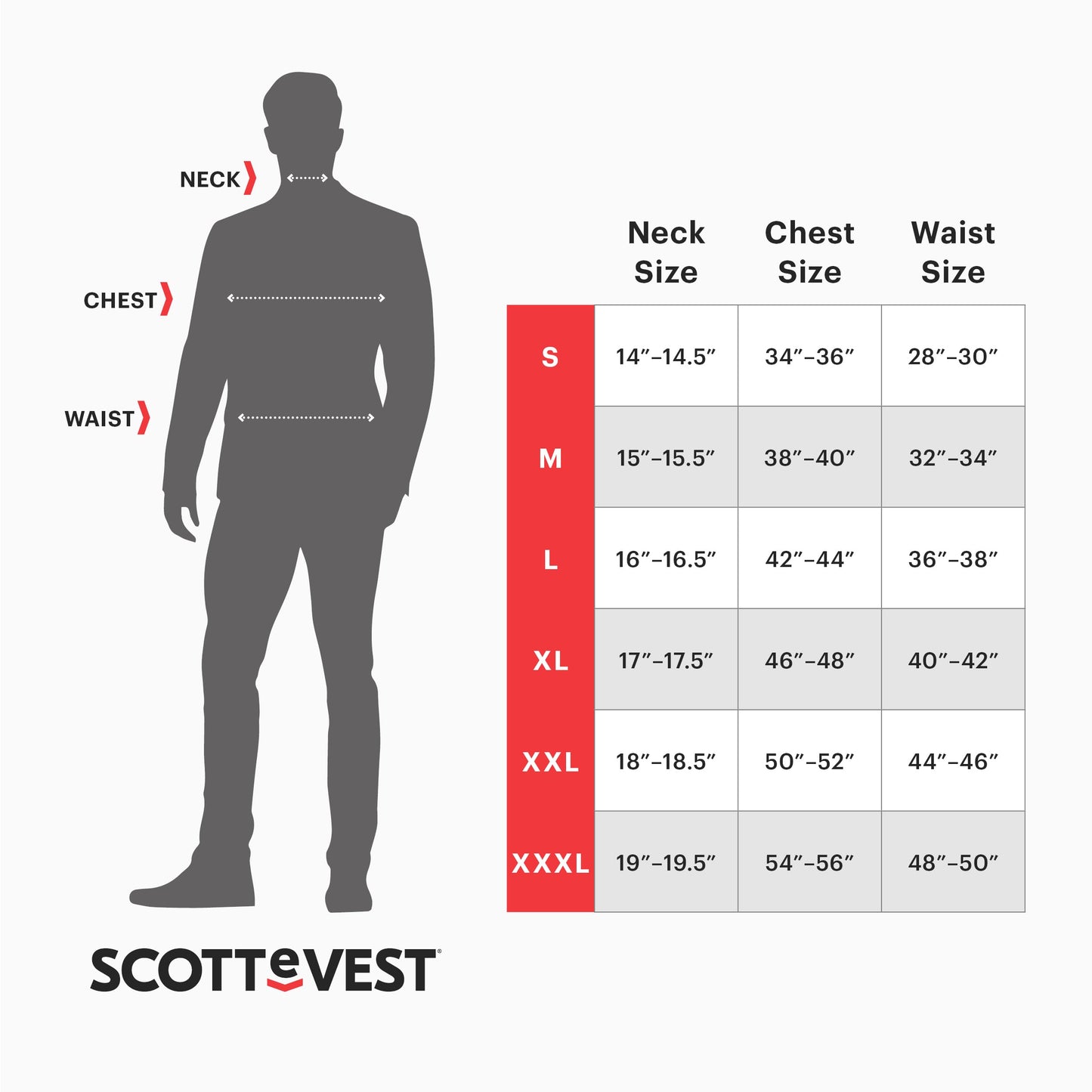 SCOTTeVEST 101 Travel Vest for Men - 9 Hidden Pockets - Breathable Water Repellent Vest for Travel, Hiking, Golfing, and More, Khaki, Large