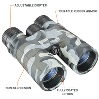Bushnell All Purpose 10x42 Binoculars with Fully Coated Lenses and Textured Grip in Black Camo BBC1042