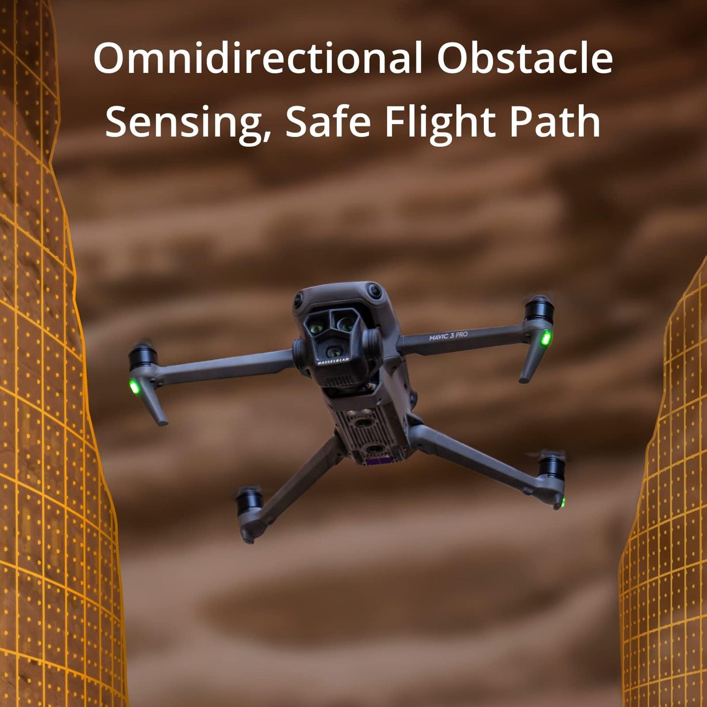 DJI Mavic 3 Pro with DJI RC, Flagship Triple-Camera Drone with 4/3 CMOS Hasselblad camera, 43-Min Flight Time, 15km HD Video Transmission, FAA Remote ID Compliant, 4K Camera Drone for Adults