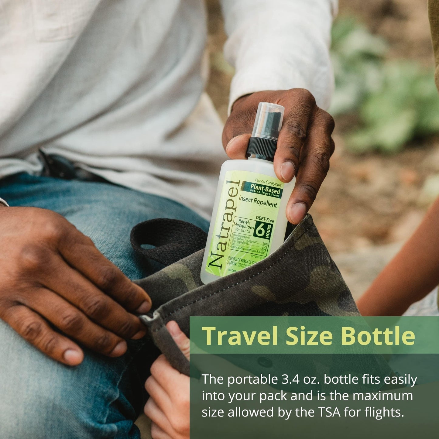 Natrapel Lemon Eucalyptus Pump 3.4 Fl Oz (Pack of 3)