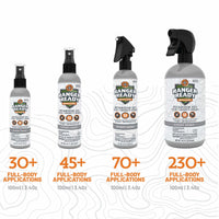 Ranger Ready Picaridin Insect Repellent, Ranger Orange Scent - DEET-Free Travel Size Bug Spray (3.4 Oz, Pack of 1)