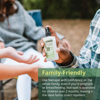 Natrapel Tick & Insect Repellent - Bug Spray with 20% Picaridin - Family Protection Against Mosquitoes, Ticks & More - Up to 12 Hours of Protection - 3.4 fl oz (3 Pack)