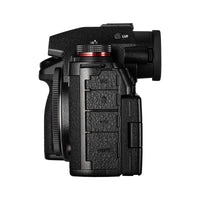 Panasonic LUMIX S1 II Mirrorless Camera | 24.2MP Full-Frame BSI Sensor, 6K Video, Dual I.S. 2, Phase Hybrid AF, 30fps Burst, L-Mount Body (DC-S1M2SBODY) + Monitor + 2 x 64GB Card + Video Mic + More